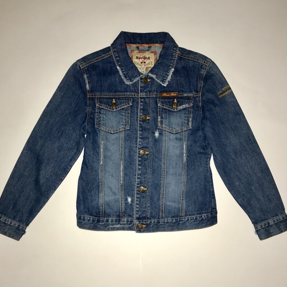 Hard Rock Cafe Jackets & Blazers - Hard Rock Vintage Denim Jacket